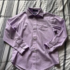 Izod Kids Light Purple Button Down Shirt